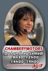 CHAMBERYMOTORS: Du Lundi au Samedi, 8h30-12h00, 14h00-19h00; 6j/7