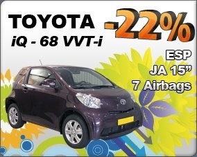 Toyota IQ -22%